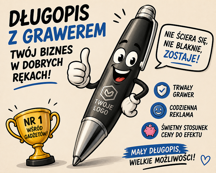 dlugopisy z grawerem