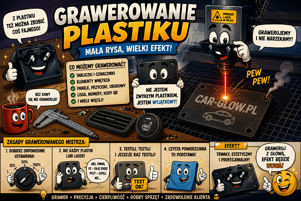 grawerowanie plastiku