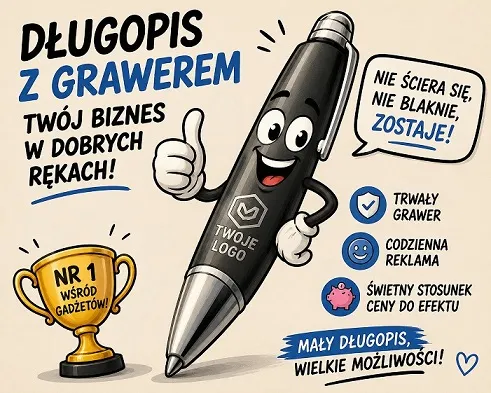 długopisy z grawerem